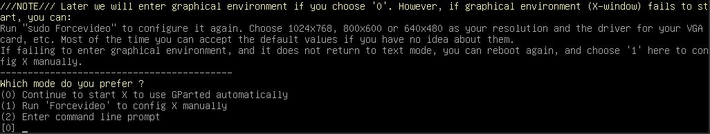 How to use GParted for partition modification on a KVM VPS