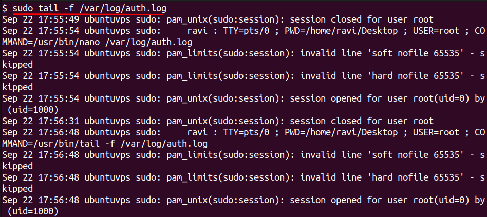 How to Monitor Login Attempts on Linux VPS in Real-Time