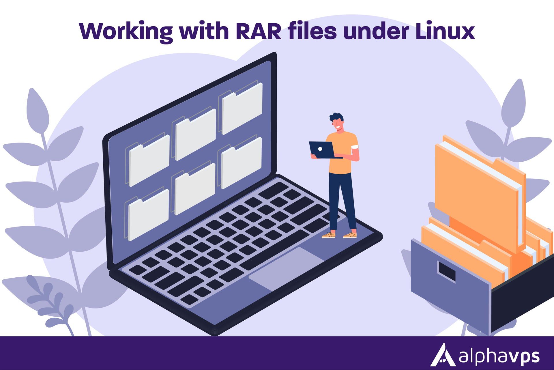 Working with RAR files under Linux