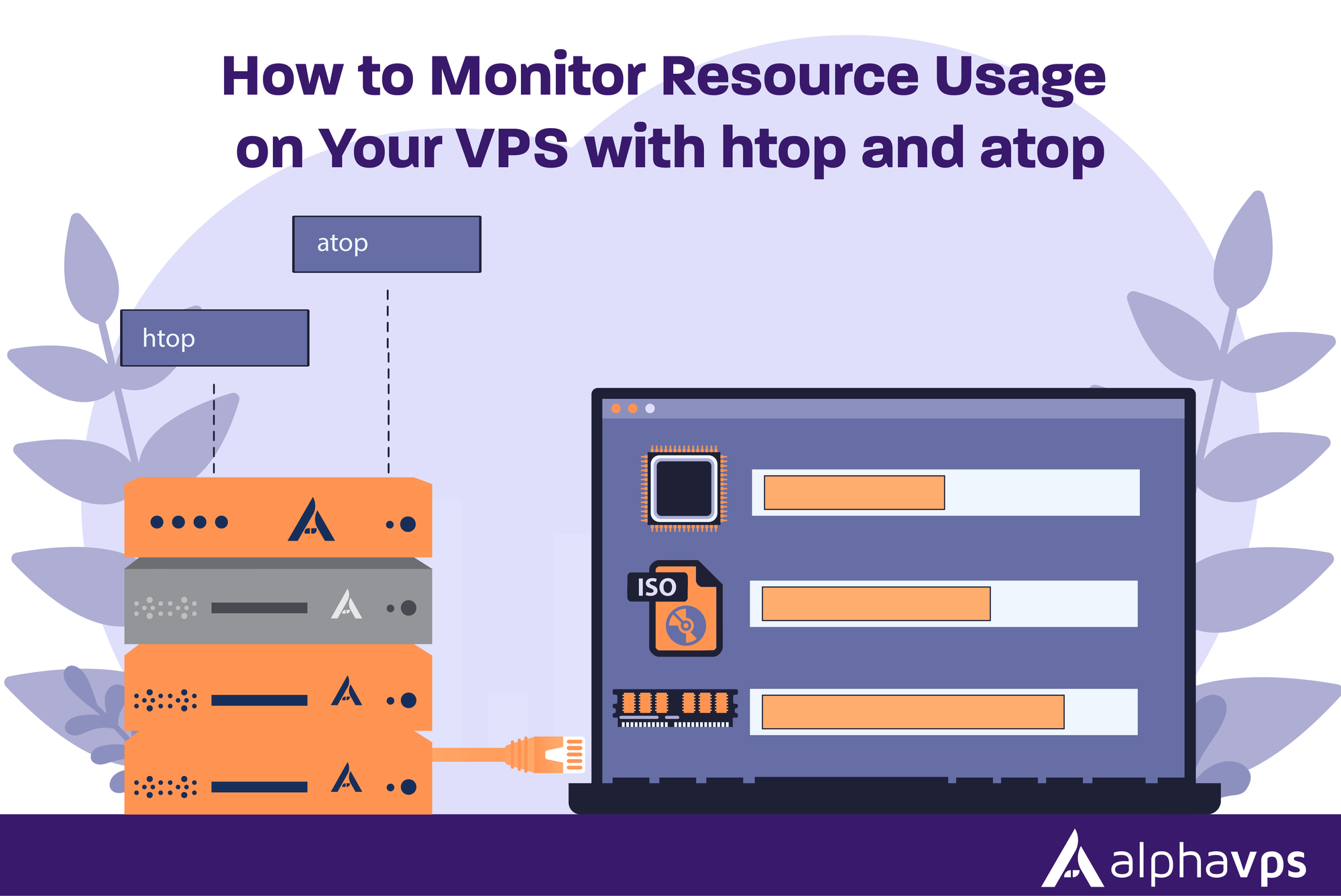 How to Monitor Resource Usage on Your VPS with htop and atop