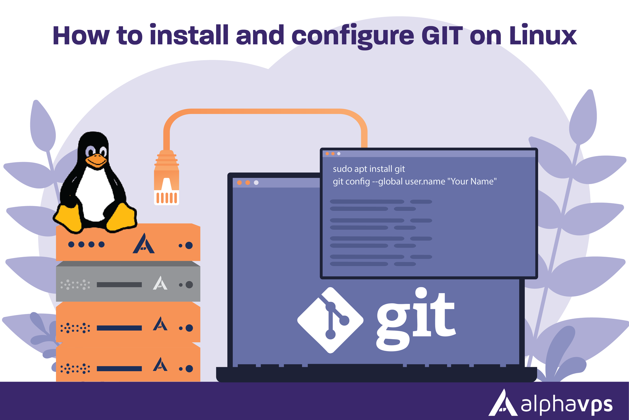 How to install and configure GIT on Linux
