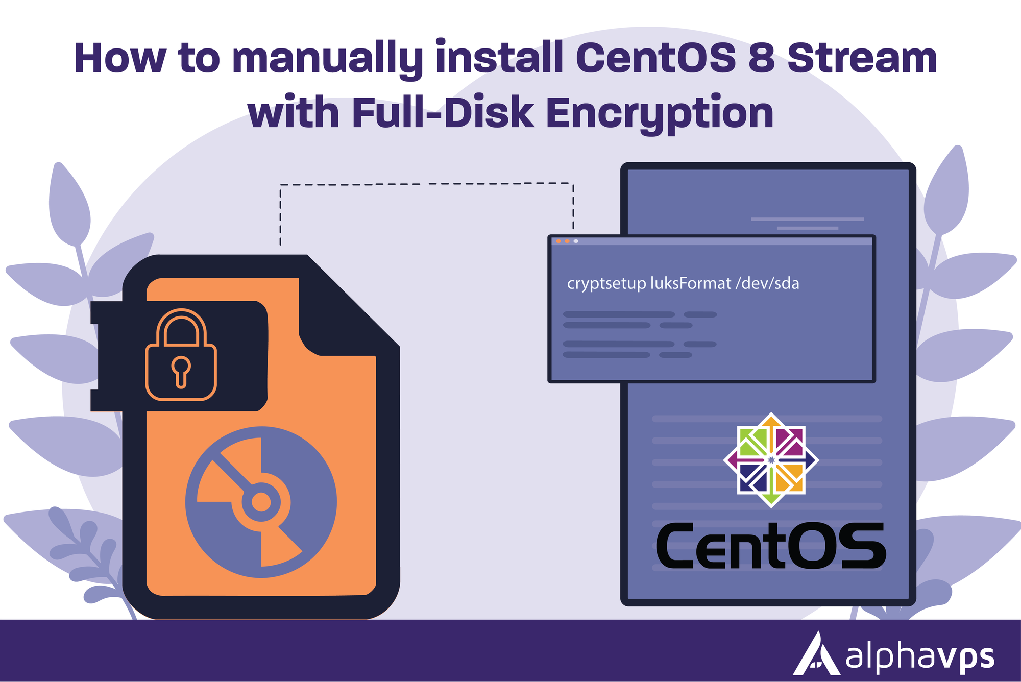 How to manually install CentOS 8 Stream with Full-Disk Encryption